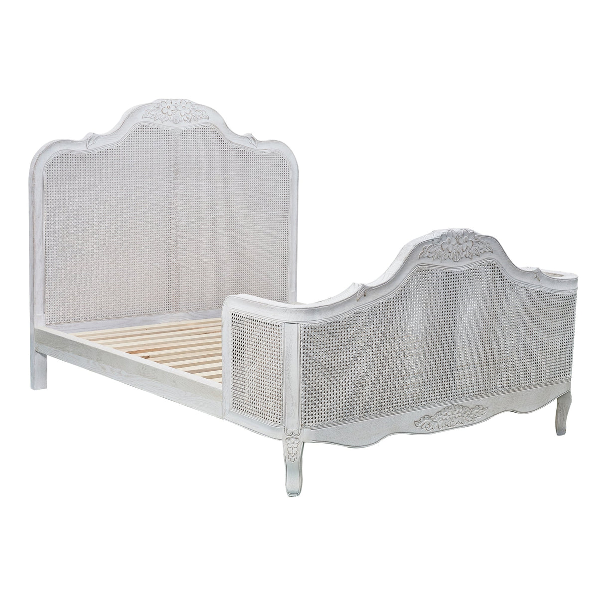 Alice Bed Frame White King