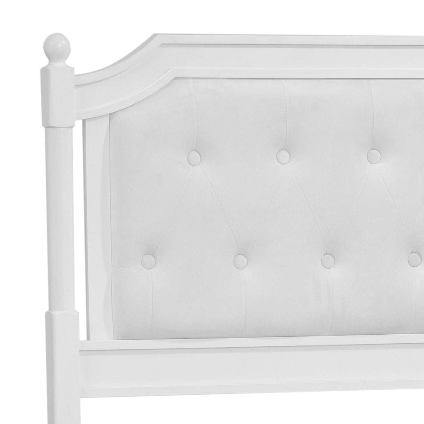 Hotham Single Bed Frame White