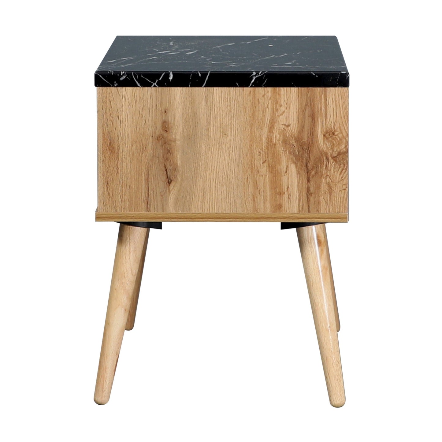 Marcello Bedside Table Nightstand Side End Bedroom Storage Cabinet Wotan Oak