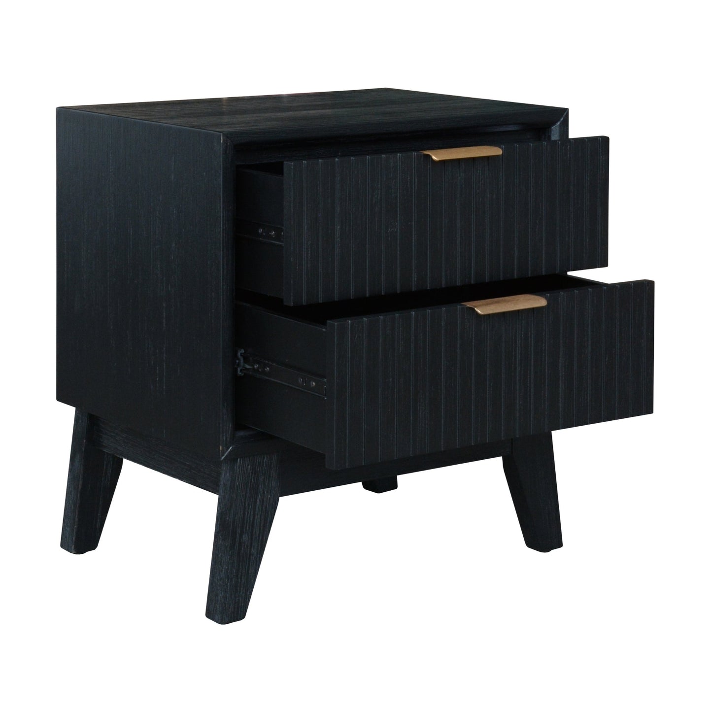 Matilda Bedside Table Black