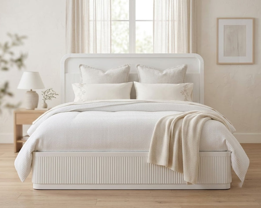 Wowbeds Dreamer Mattress in a bright bedroom