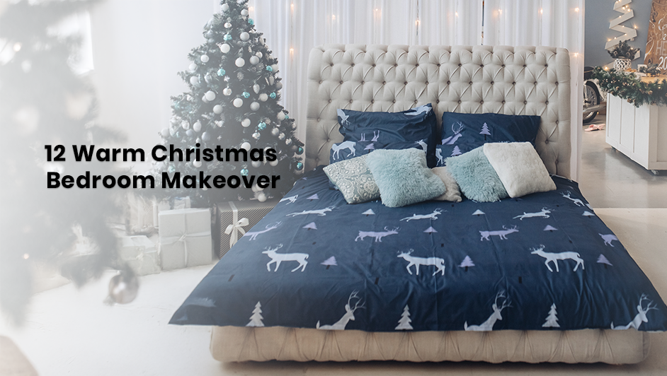 12 Warm Christmas Bedroom Makeover