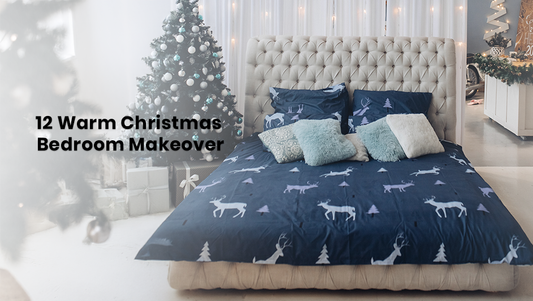 12 Warm Christmas Bedroom Makeover