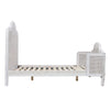 Alice Bed Frame White Queen 