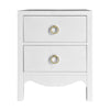 Andes Bedside Table White