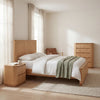 Arushi King Bed Frame Natural