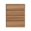 Brad 4 Drawer Tallboy Natural