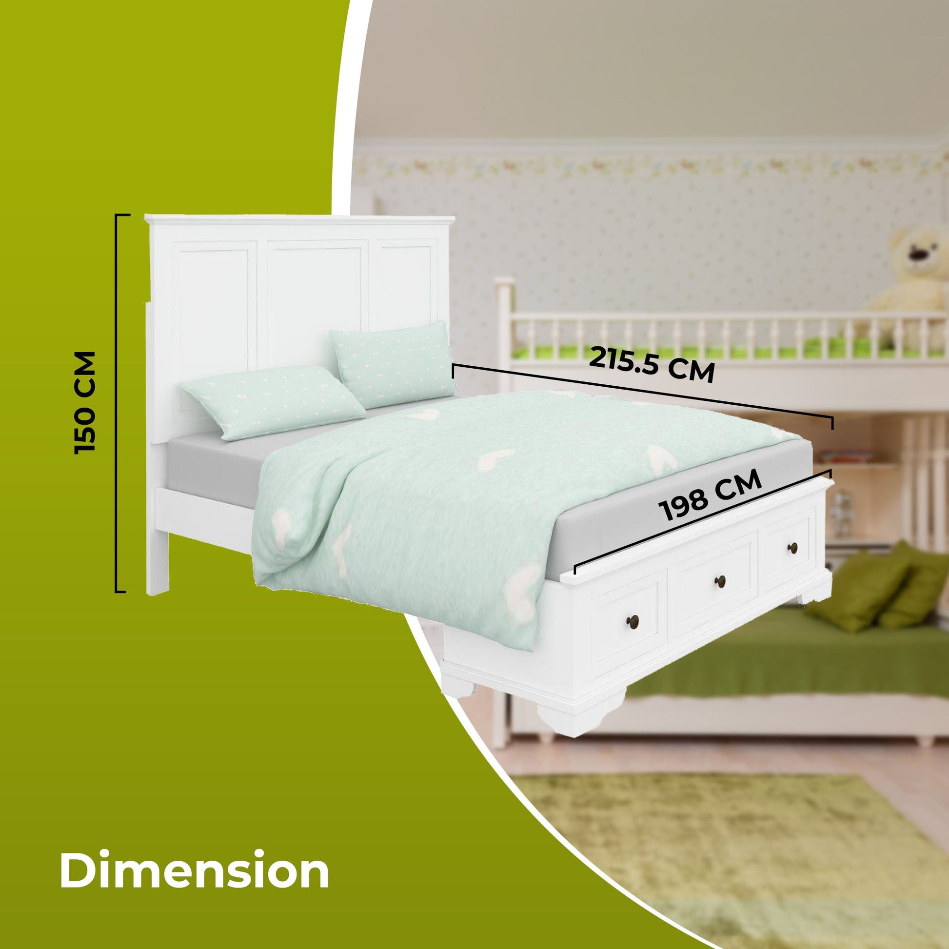 Celosia Bed Frame King 