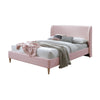 Coralbay King Single Bed Frame Pink