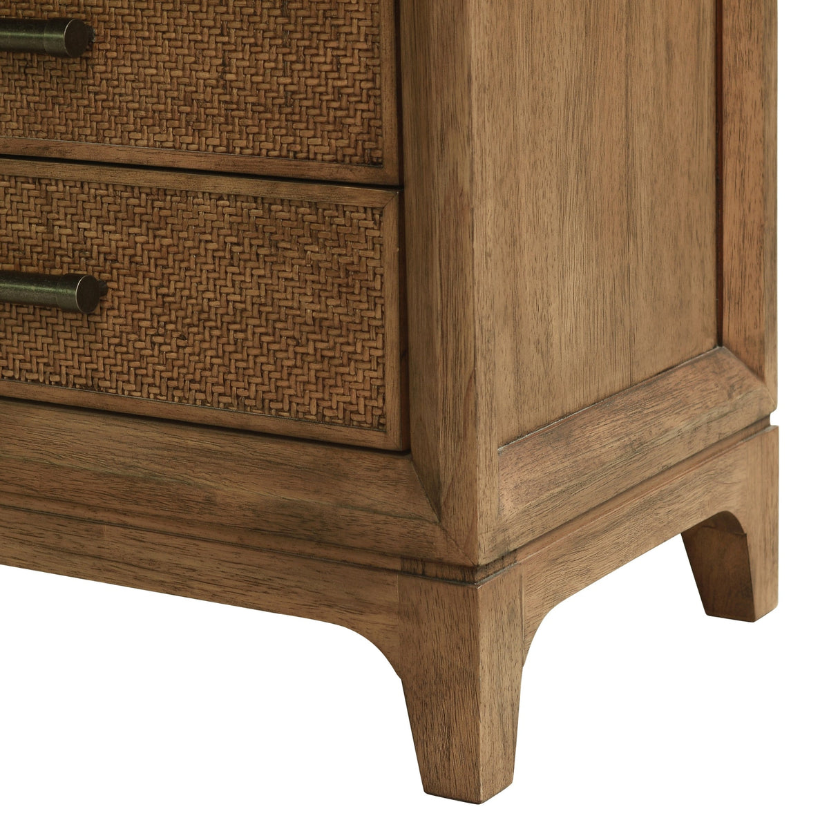 Cypress Bedside Table 3 Drawer Natural 