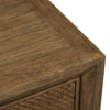 Cypress Bedside Table 3 Drawer Natural 