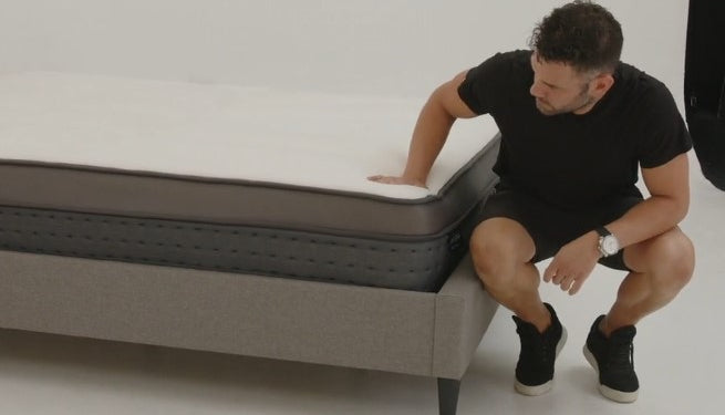 Wider sleep surface, no sag layer
