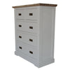 Fiona 4pc Bed Suite Bedside Tallboy Queen 