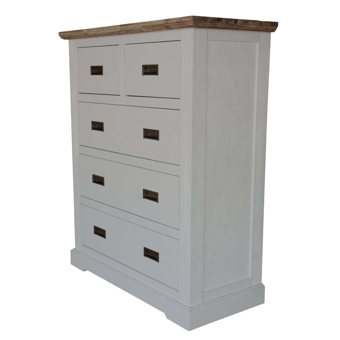Fiona 4pc Bed Suite Bedside Tallboy Queen 