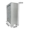 Flashy Tallboy 5 Drawer Silver
