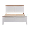 Harbourview Double Bed Frame Brown White