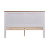 Harbourview Double Bed Frame Brown White
