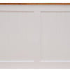 Harbourview Double Bed Frame Brown White