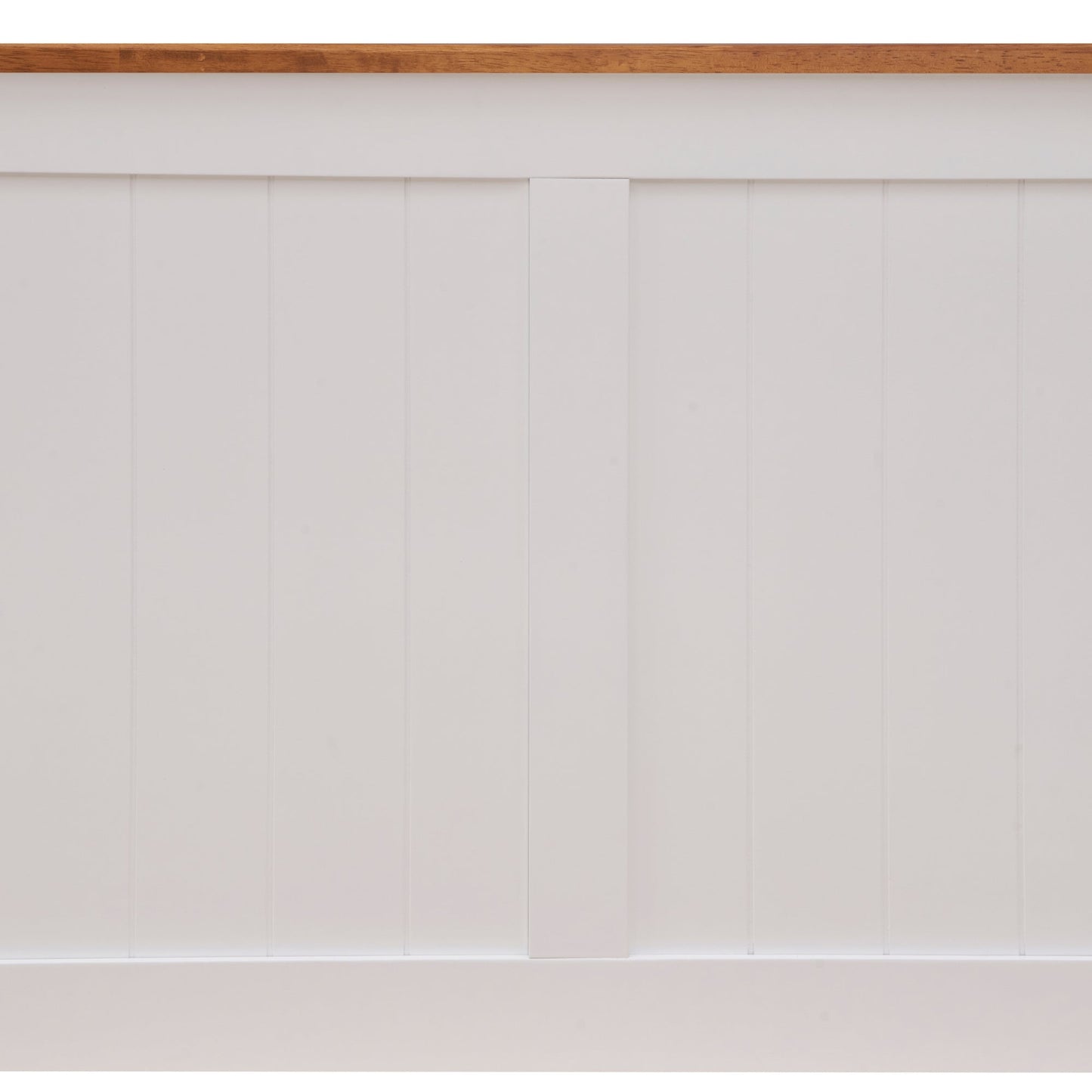 Harbourview Double Bed Frame Brown White