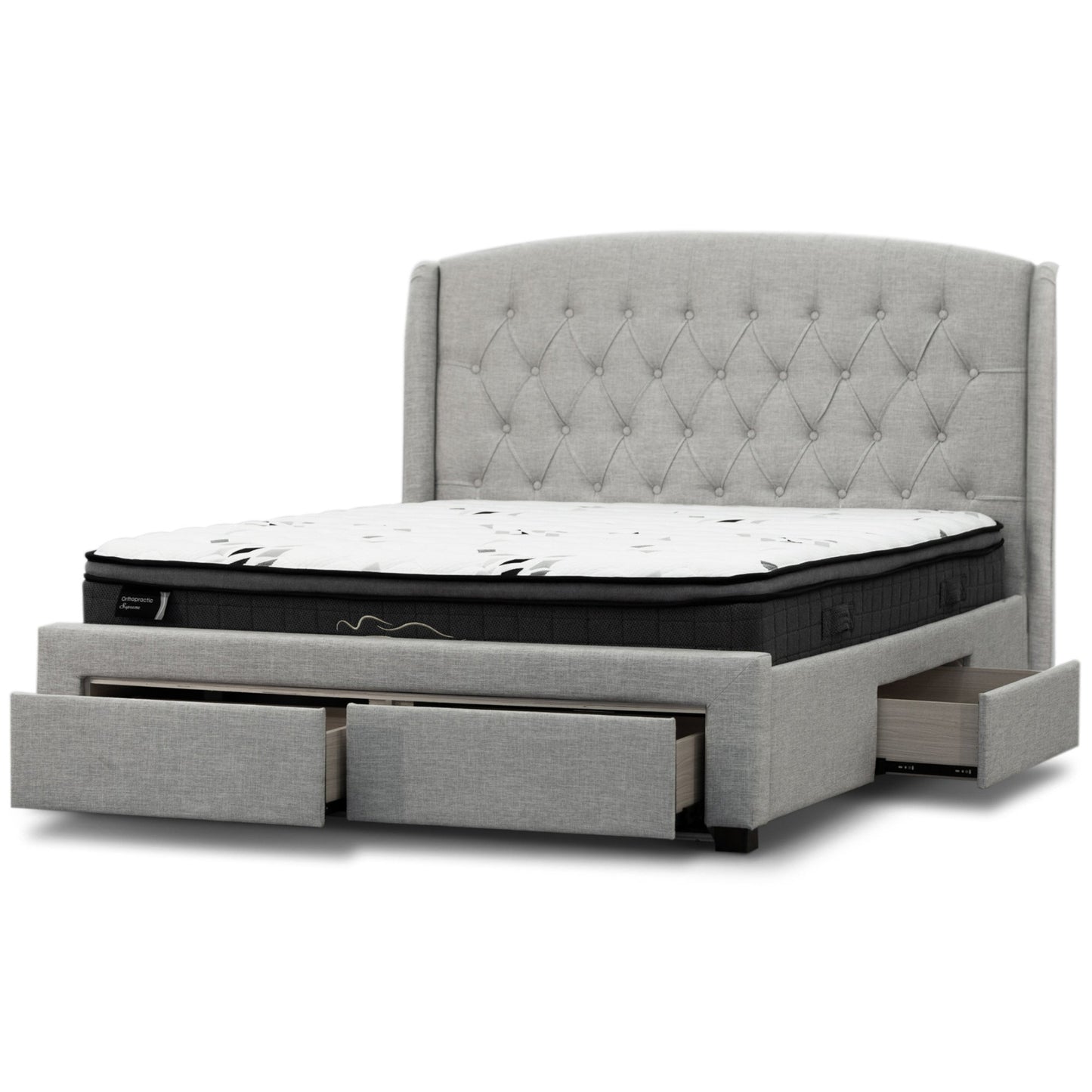 Honeydew Bed Frame Beige Double 