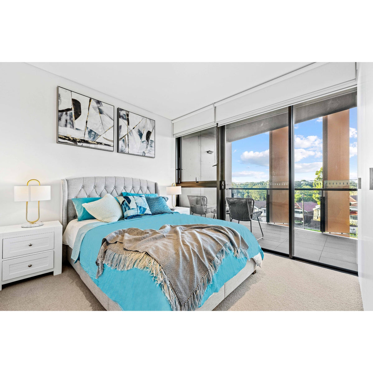 Honeydew Bed Frame Beige King 