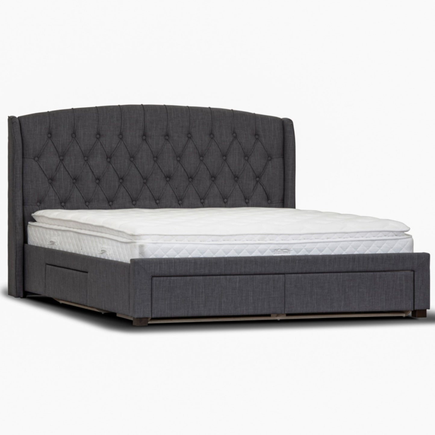 Honeydew Bed Frame Grey King 