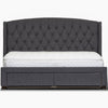 Honeydew Bed Frame Grey King 