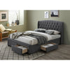 Honeydew Bed Frame Grey Queen 