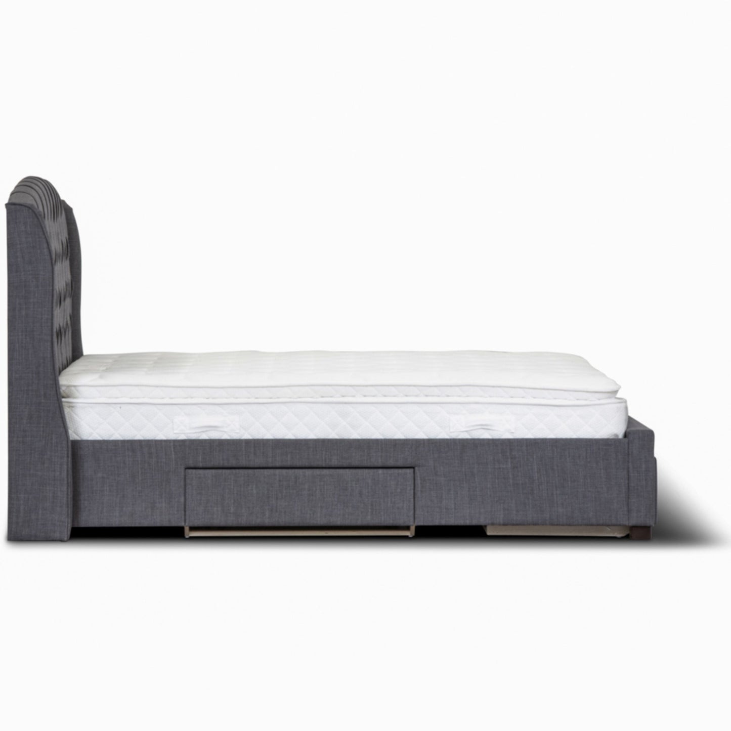Honeydew Bed Frame Grey Queen 