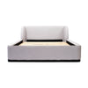 Jamar Fabric Bed Frame Grey Queen 