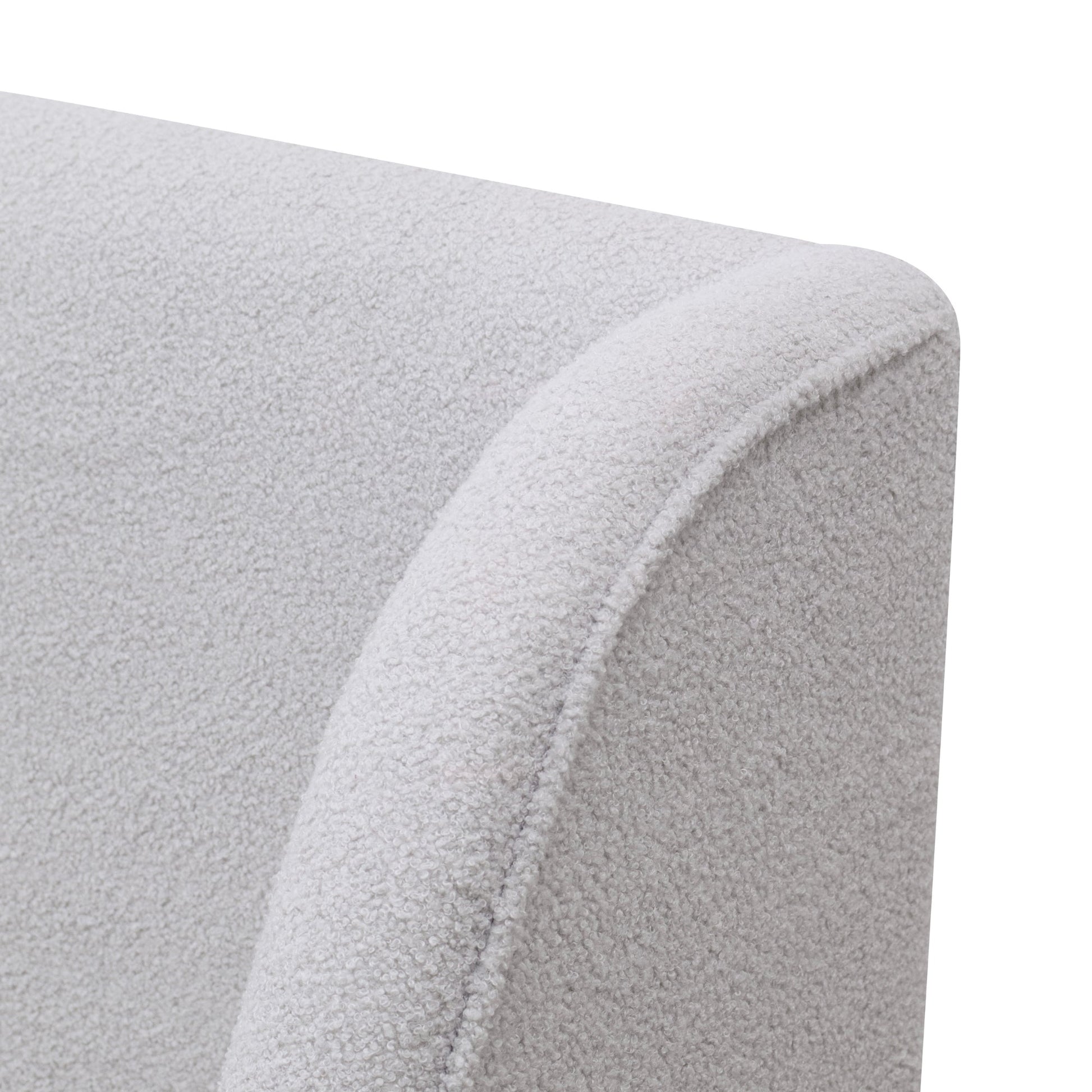 Jamar Fabric Bed Frame Grey Queen 