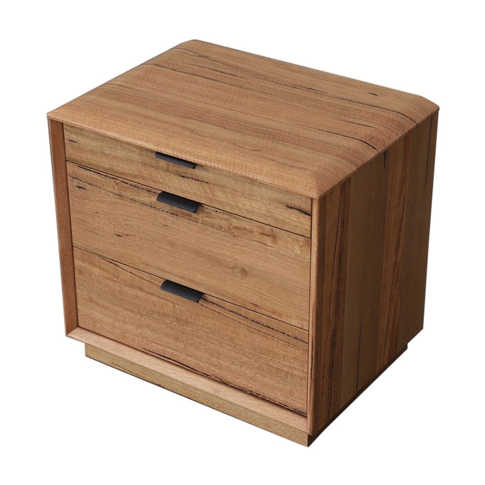 Japandi 2pc Set Bedside Table Natural Oak