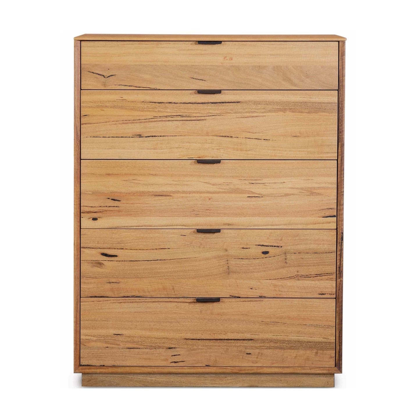 Japandi Tallboy Chest of Drawers Natural Oak