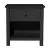 Jessica Bedside Table Black