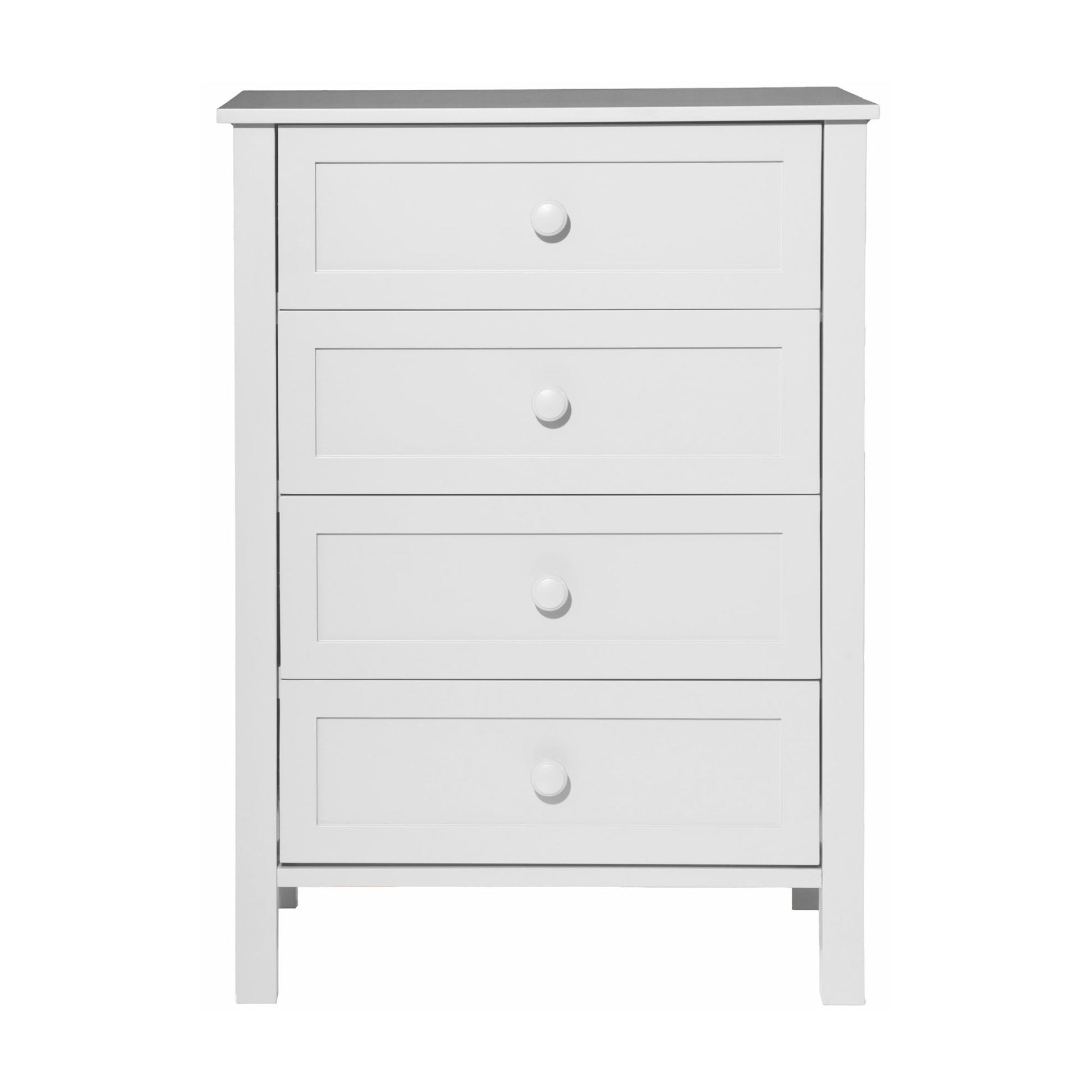 Jessica Tallboy Chest of Drawers White