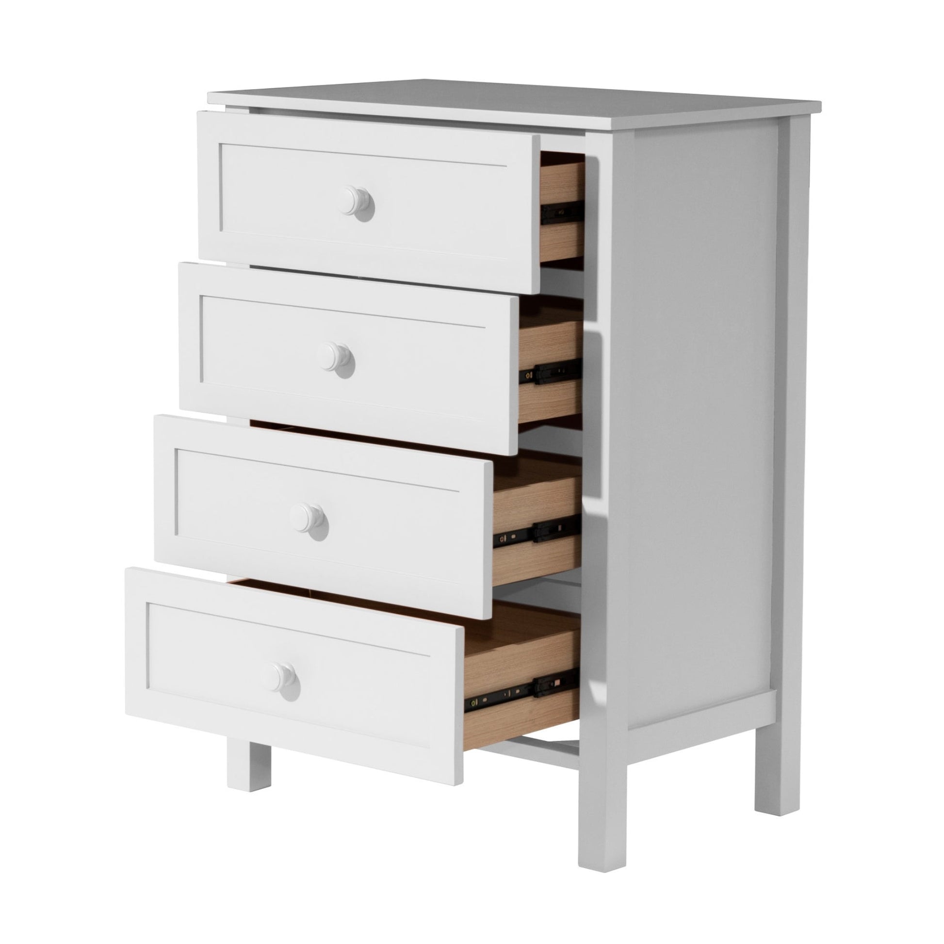 Jessica Tallboy Chest of Drawers White