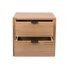 Jindy Bedside Table Natural Oak