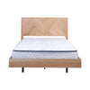 Jindy Queen Bed Frame Natural Oak