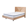 Jindy Queen Bed Frame Natural Oak