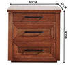 Joye 60cm Bedside Table Brown