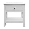 Maison Hampton Bedside Table White