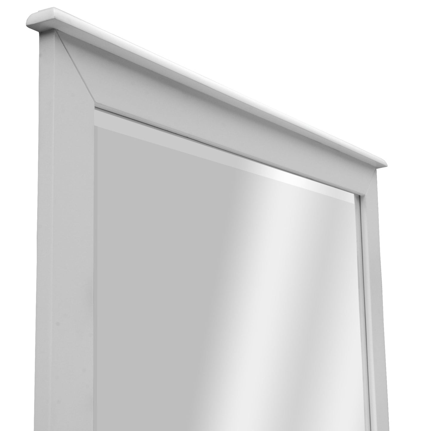 Maison Hampton Dresser Mirror Only White