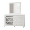 Maison Hampton Dresser Mirror Set White