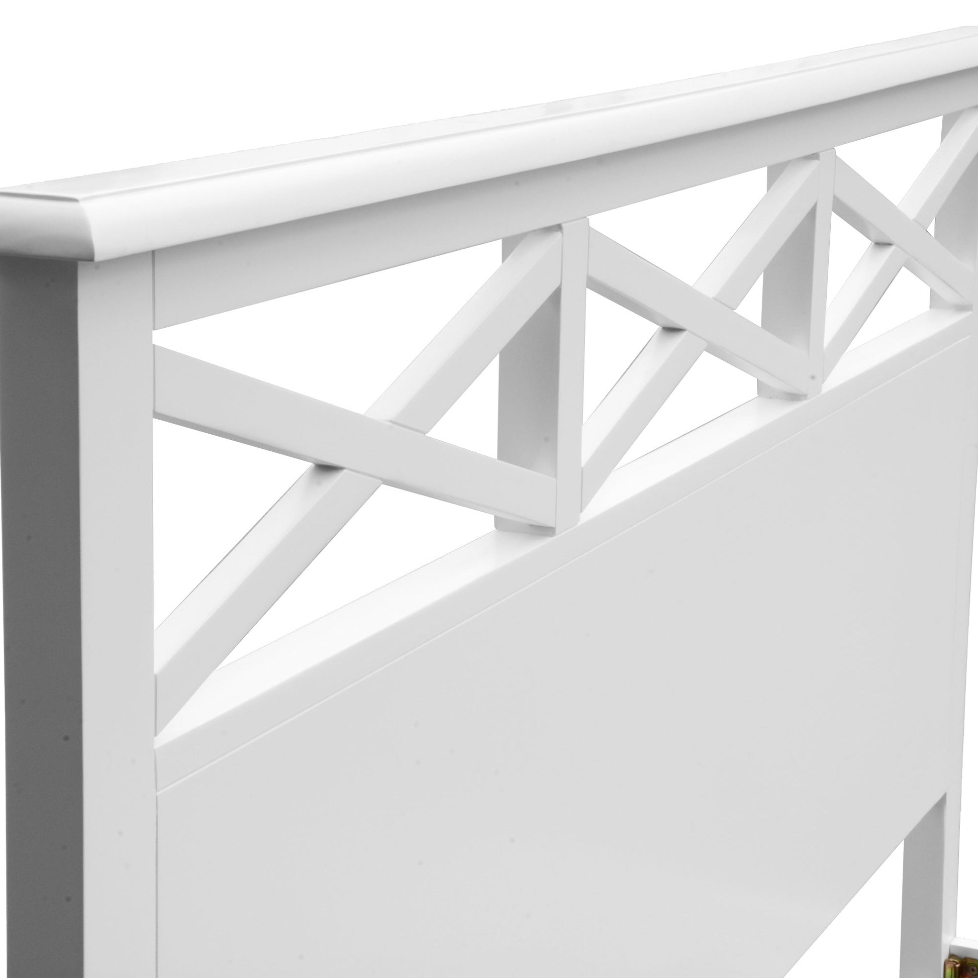 Maison Hampton Queen Bed Frame White
