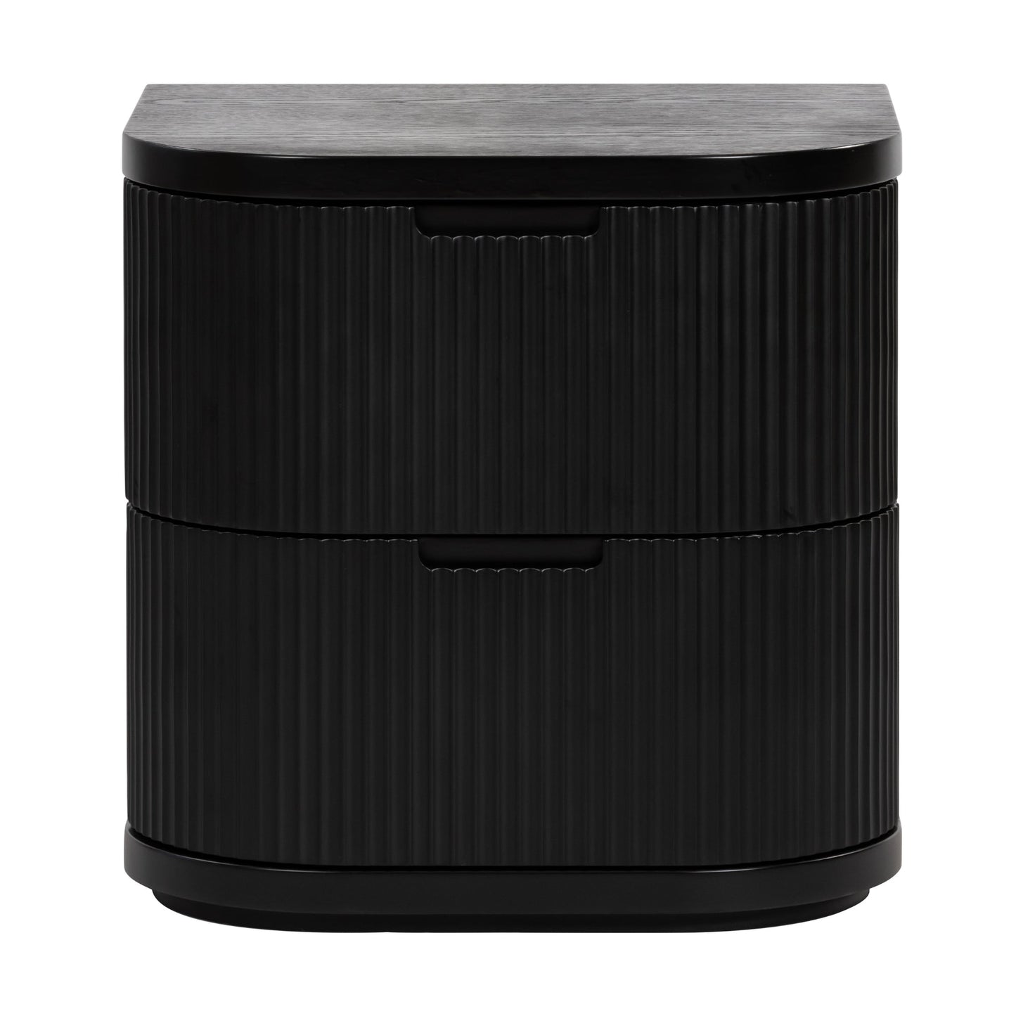 Manna Bedside Table Black