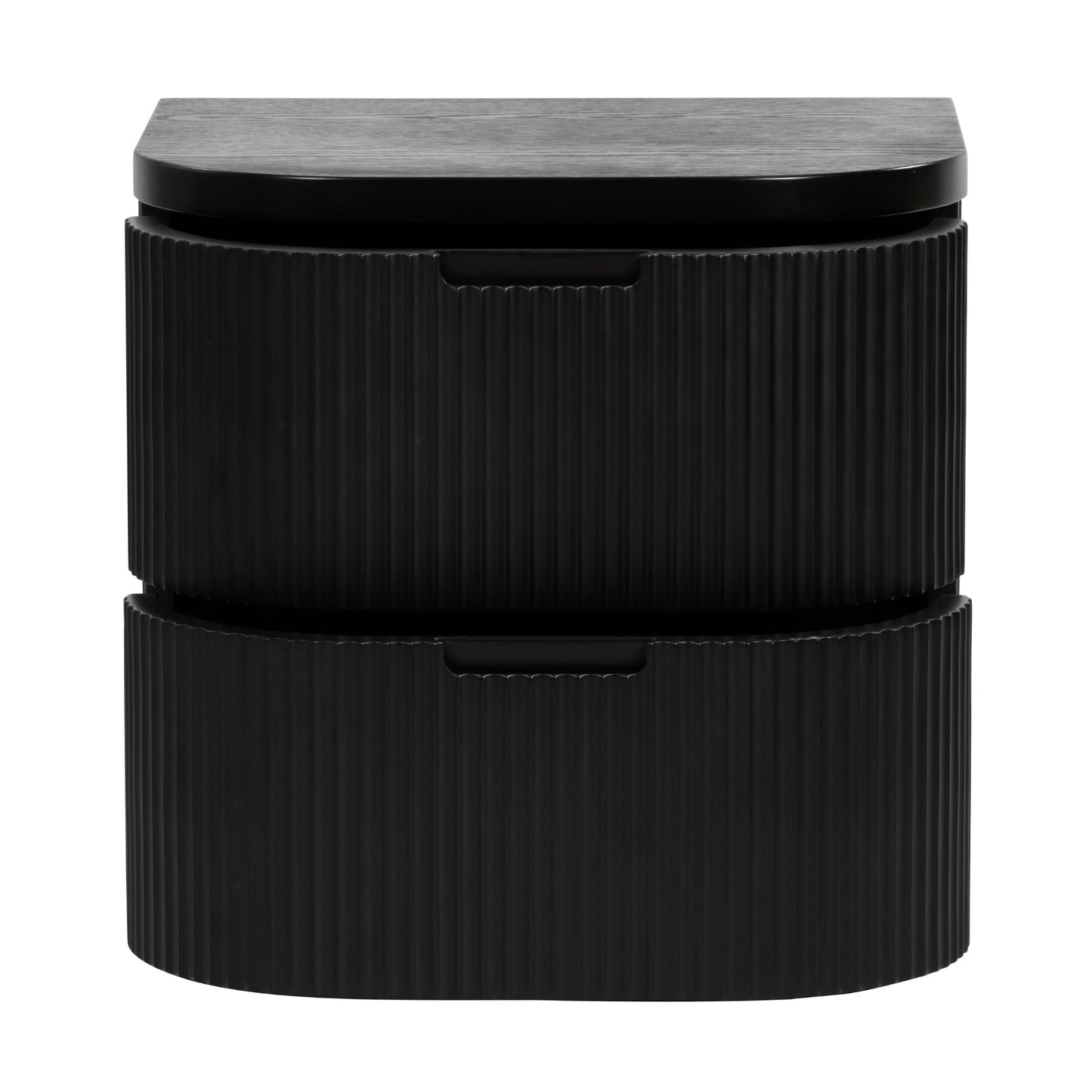 Manna Bedside Table Black