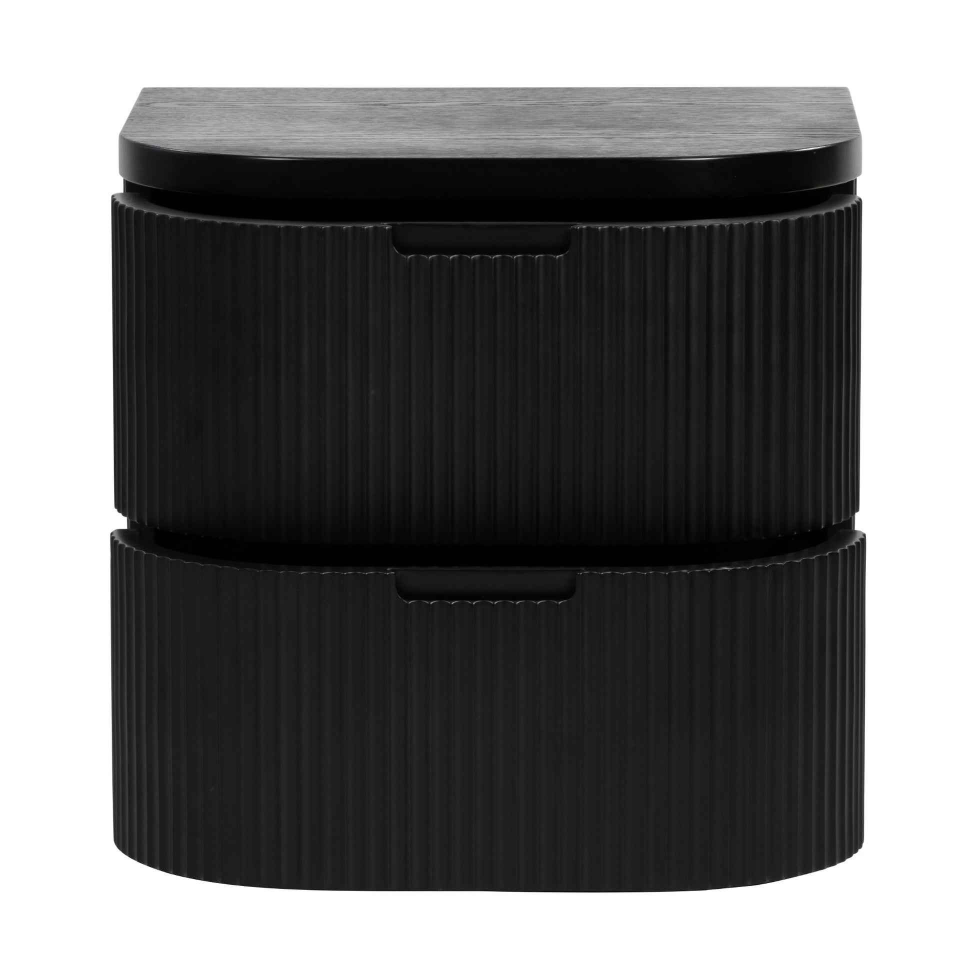 Manna Bedside Table Black