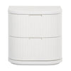 Manna Bedside Table White