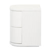 Manna Bedside Table White