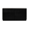 Manna Dresser Fluted Chest of Drawer Black